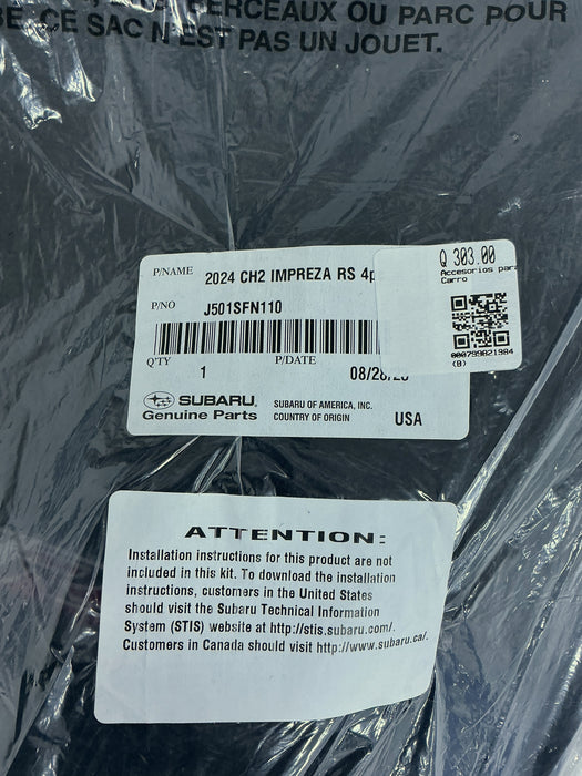 Alfombra para auto (SUBARU)