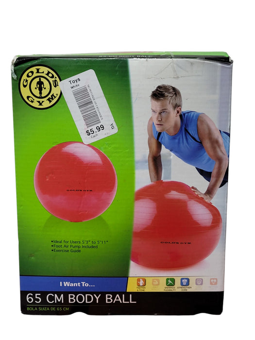 Pelota de ejercicio (GOLD´S GYM)