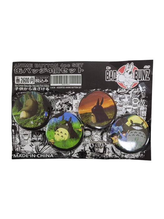 Set de pines Studio Ghibli (BAD BUNZ)