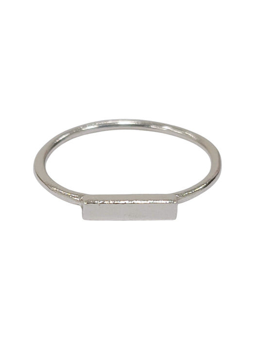 Anillo de plata