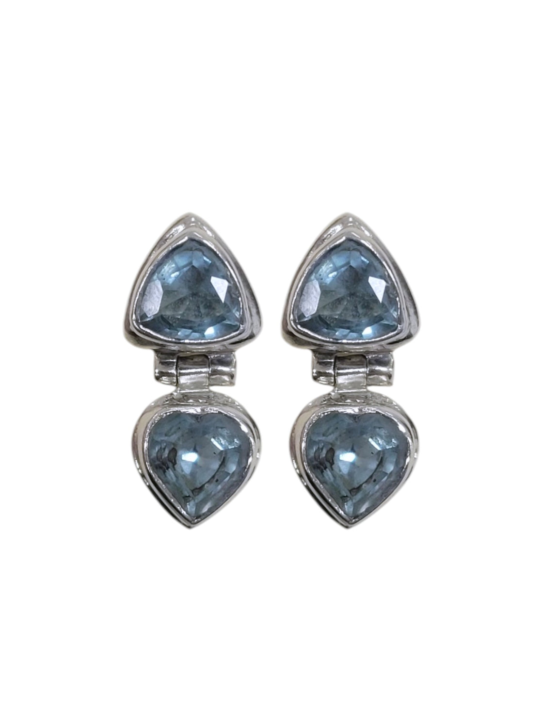 Aretes de plata