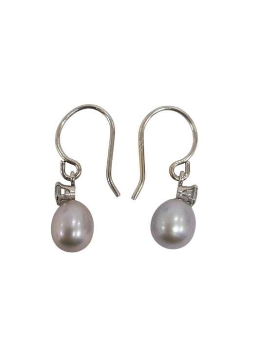 Set de cadena y aretes de plata (925)