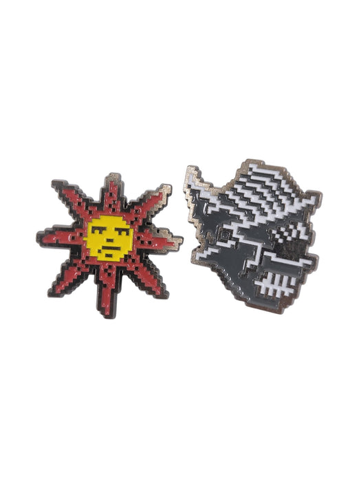 Set de Prendedores Pixel Art (DARK SOULS)