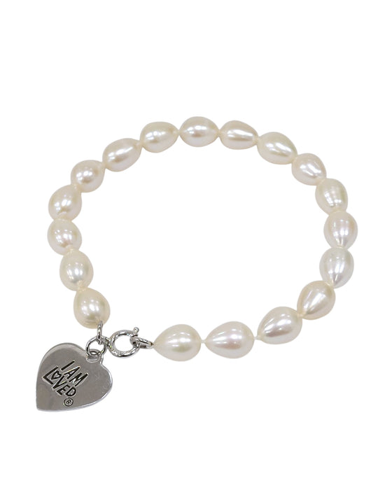 Pulsera con dije de plata (925)