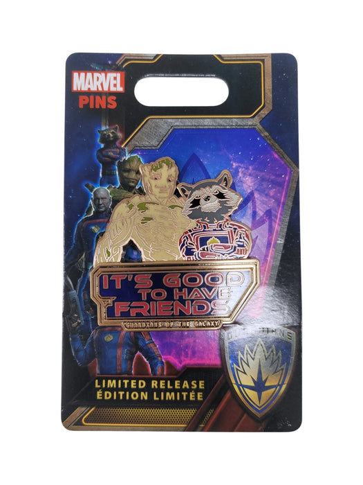 Prendedor Groot y Rocket (MARVEL)