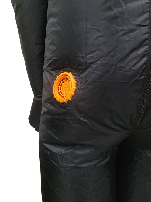 Disfraz inflable de esqueleto