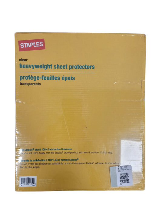Protectores de hojas (STAPLES)