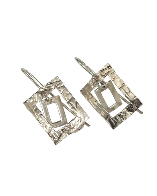 Aretes de plata (925)