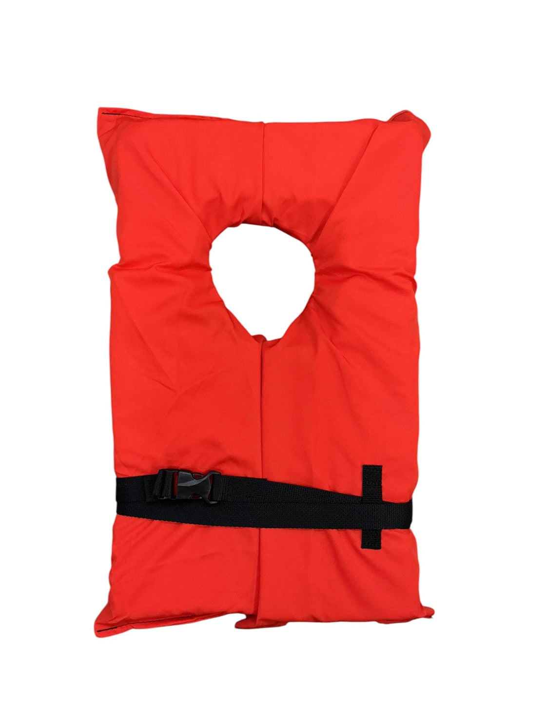 Chaleco salvavidas Kent Tipo II - vista frontal naranja con hebilla negra