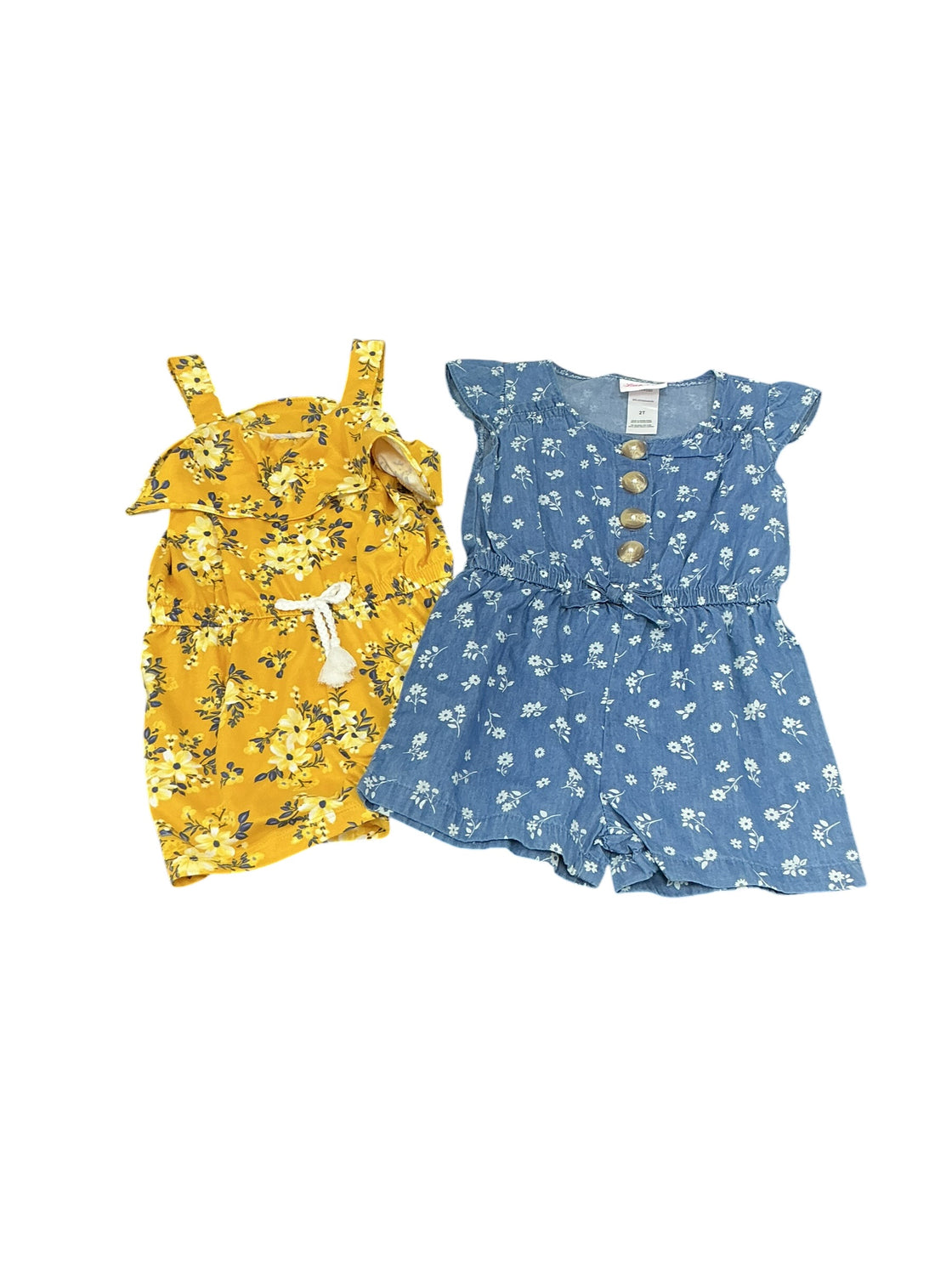 Dúo de vestido para bebé 2T (LITTLE LASS)