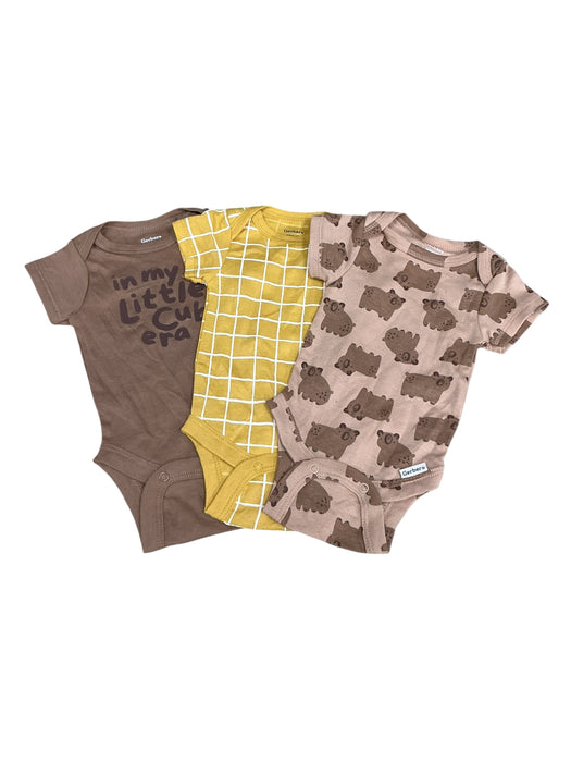 Set de bodys para bebé 0M (GERBER)