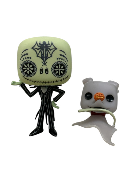 Jack Skellington y Zero (FUNKO)