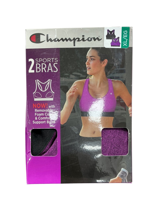Dúo de sujetadores deportivos XL (CHAMPION)