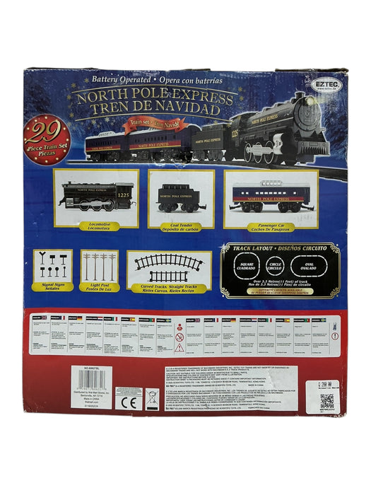 Set de tren navideño (EZTEC)