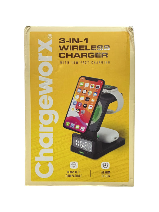 Cargador inalámbrico 3 en 1 (CHARGEWORX)