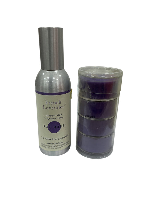 Set aromático (THE WHITE BARN CANDLE CO.)