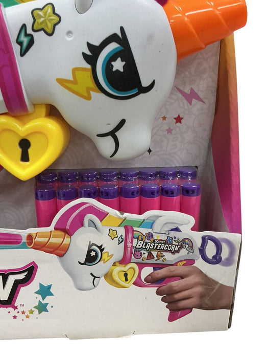 Blastercorn XSHOT de unicornio en empaque