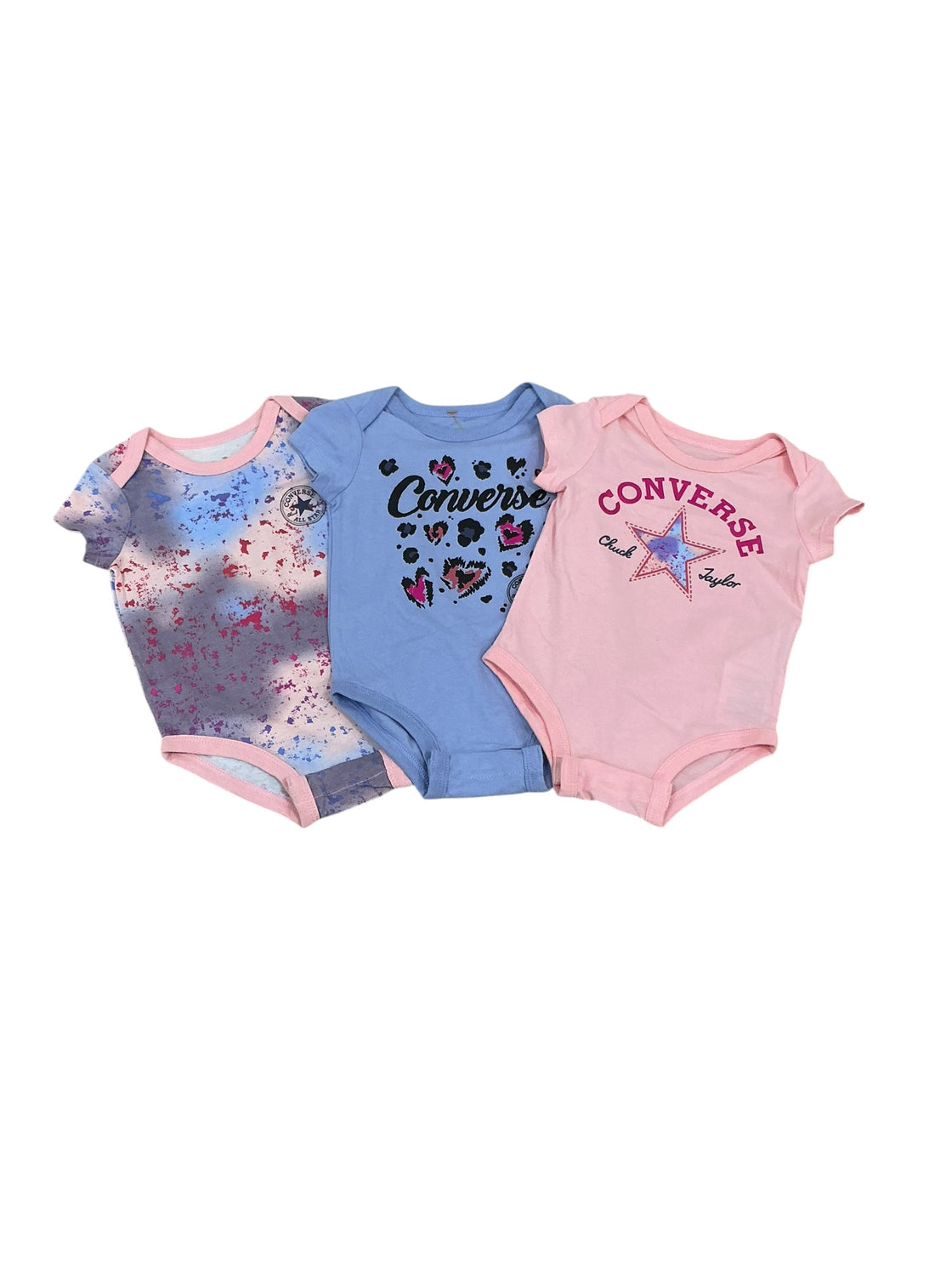 Set de bodys para bebé  6M (CONVERSE)