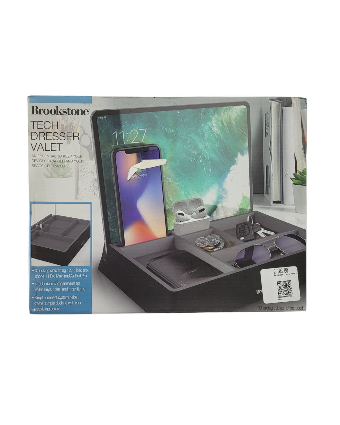 Organizador de dispositivos (BROOKSTONE)