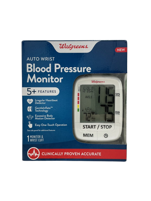 Monitor de presión arterial de muñeca (WALGREENS)