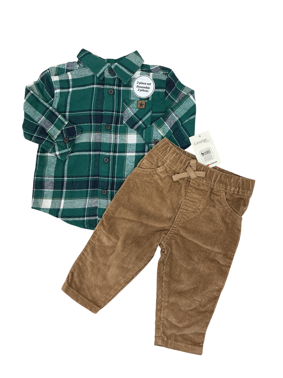 Conjunto para bebé 3/6M (GEORGE)