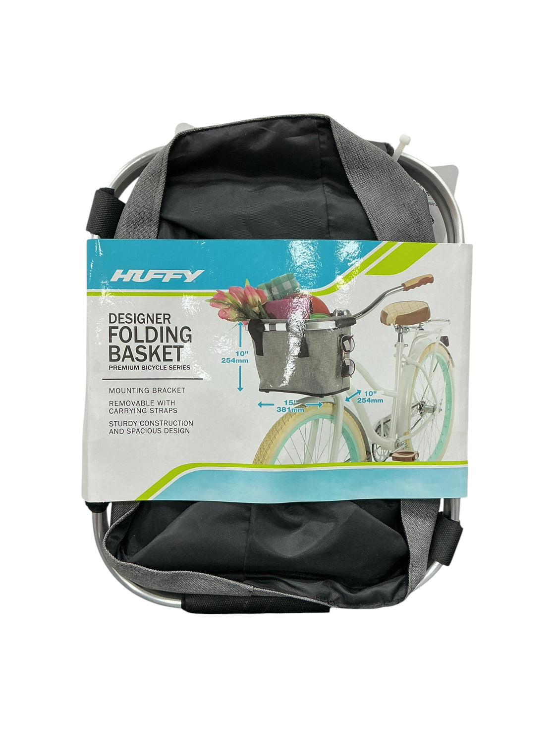 Canasta plegable para bicicleta (HUFFY)