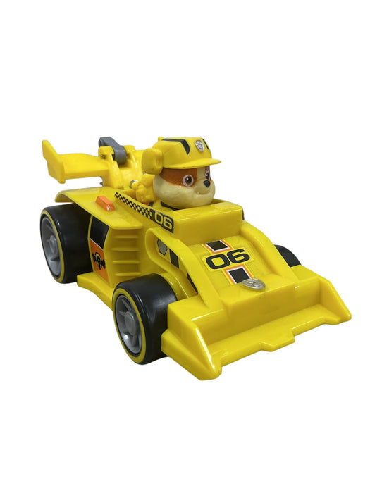 Rubble con vehículo de carreras (PAW PATROL)
