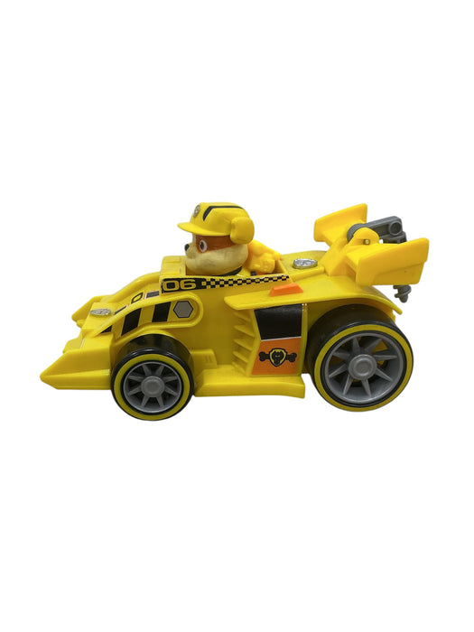 Rubble con vehículo de carreras (PAW PATROL)