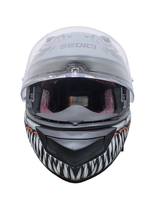 Casco integral SEDICI visto de lado con visor transparente