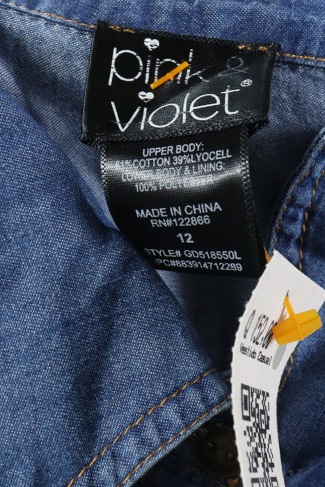 Vestido para niñ@ 12 (PINK VIOLET)