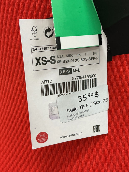 Enterizo XS-S (ZARA)