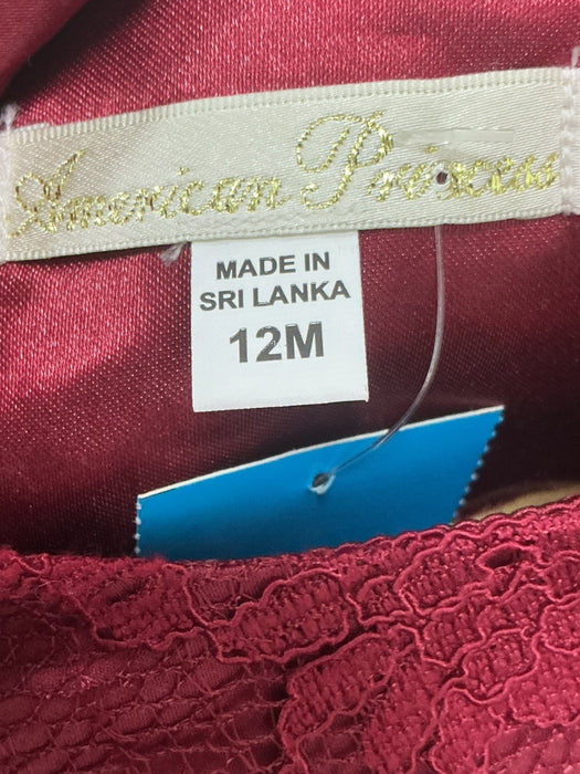 Vestido para bebé 12M (AMERICAN PRINCESS)