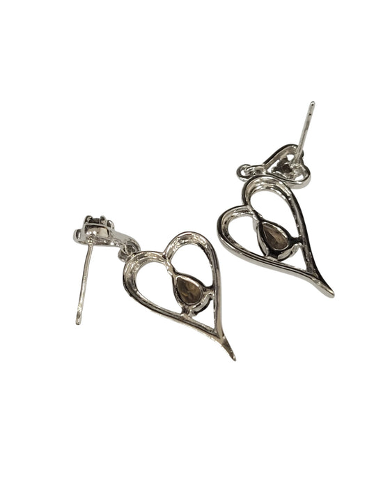 Aretes  de plata (925)