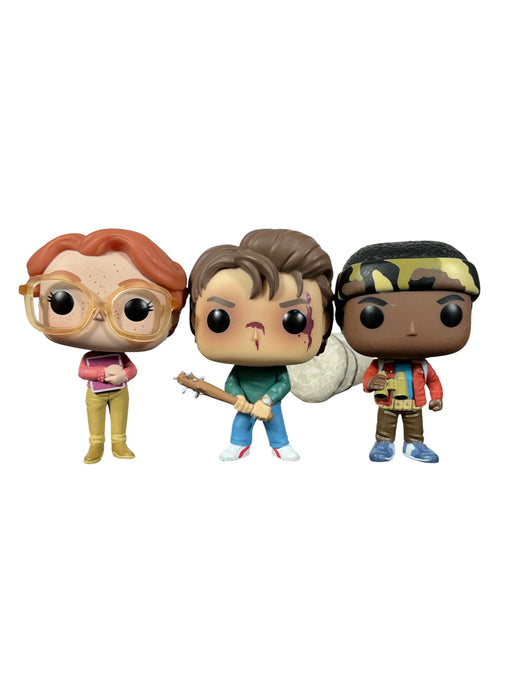 Barb Holland, Steve Harrington y Lucas Sinclair (FUNKO)