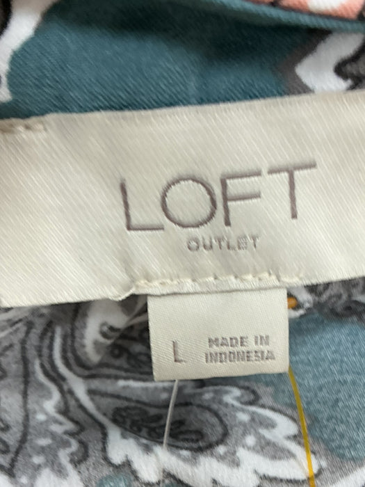 Vestido L (LOFT)