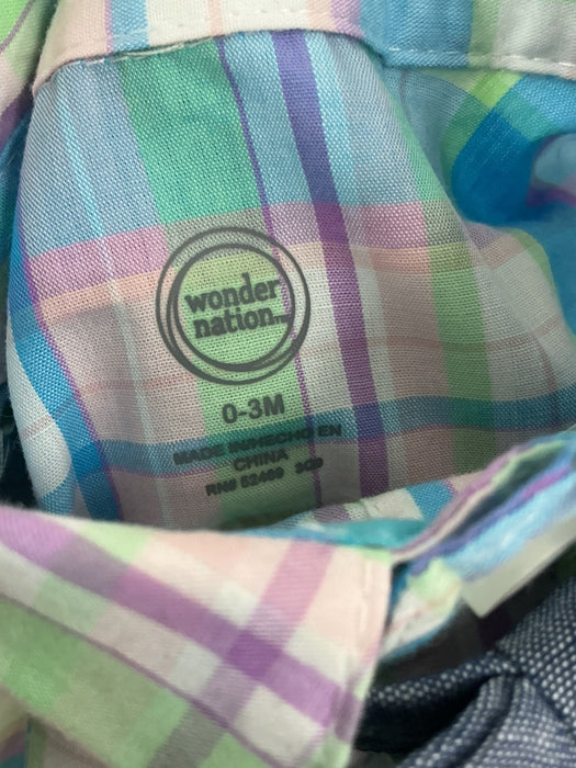 Traje para bebé 0-3M (WONDER NATION)