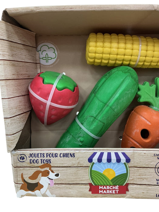 Set de juguetes para perros