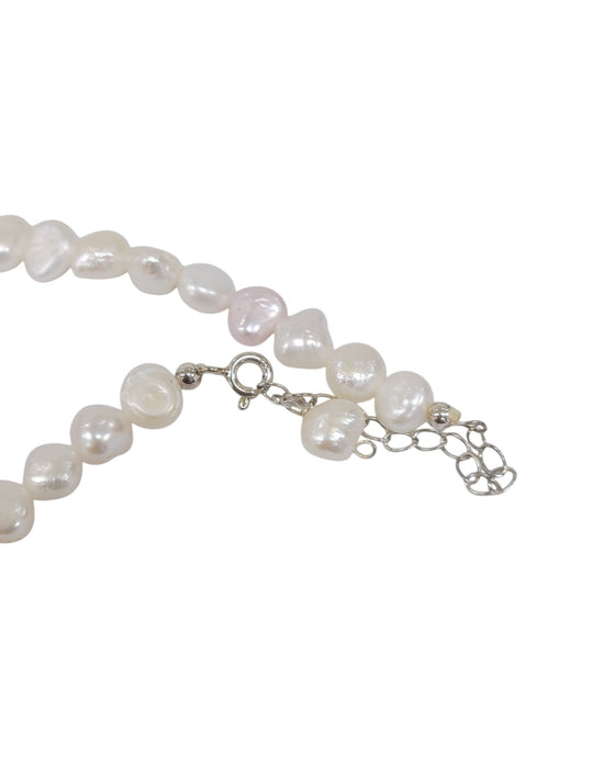 Pulsera con broche de plata