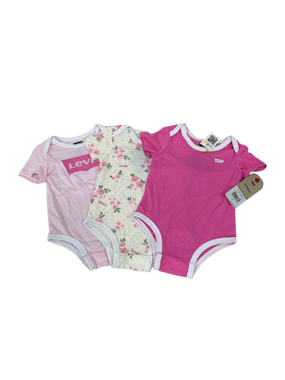 Set de bodys para bebé 9M (LEVIS)