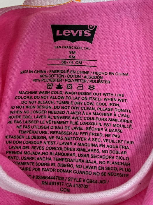 Set de bodys para bebé 9M (LEVIS)