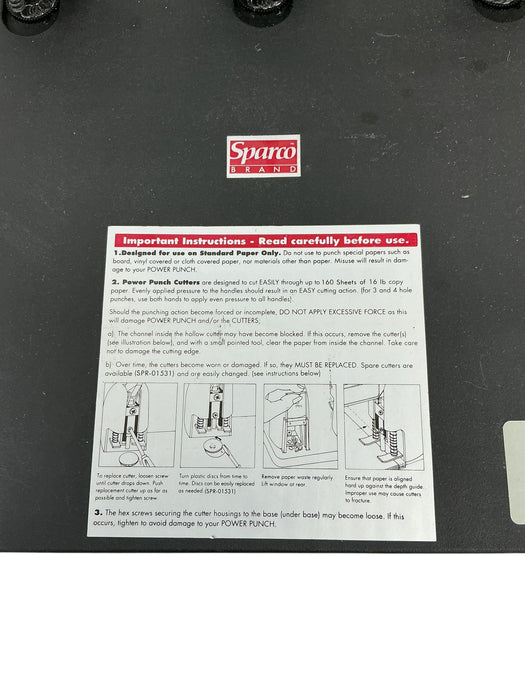 Perforadora de papel (SPARCO)