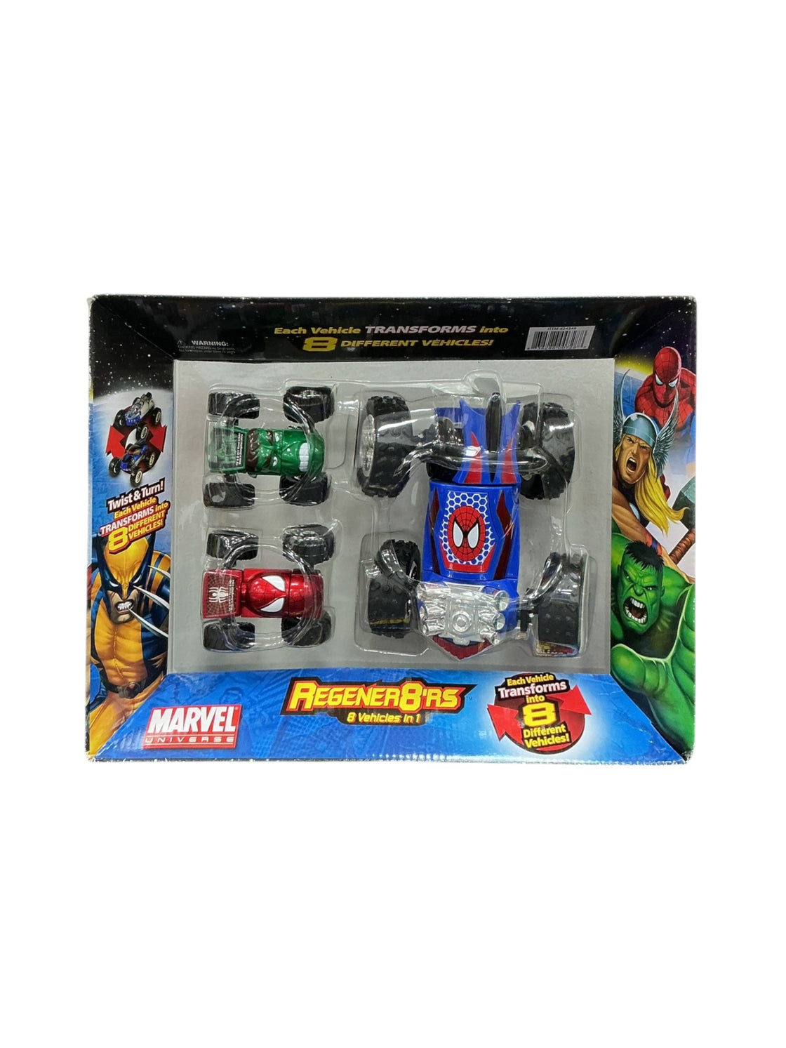 Set de vehículos (MARVEL)
