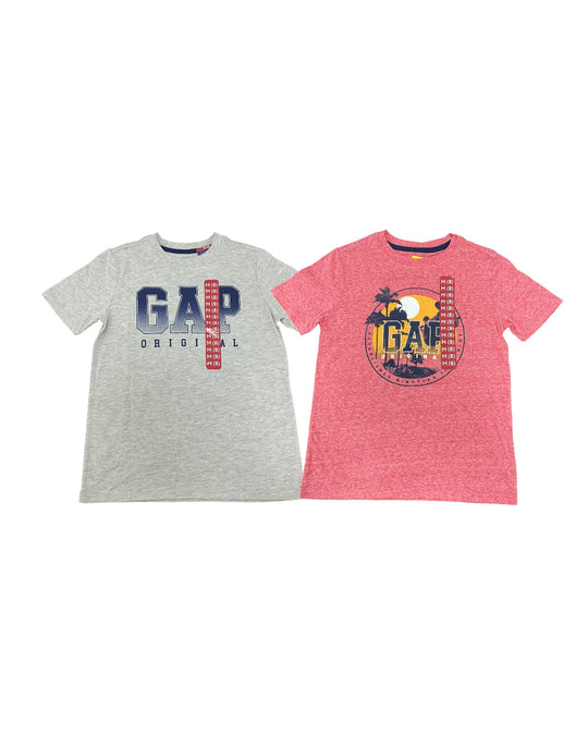 Dúo de playeras para niñ@ M (GAP)