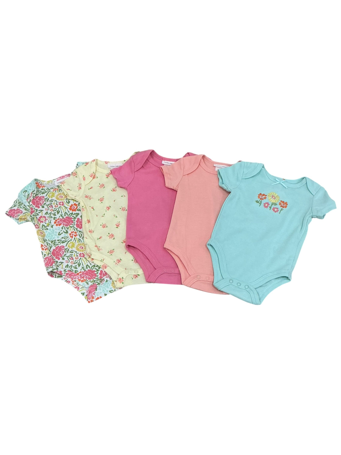 Set de bodys pára bebé 0-3M (LAURA ASHLEY)