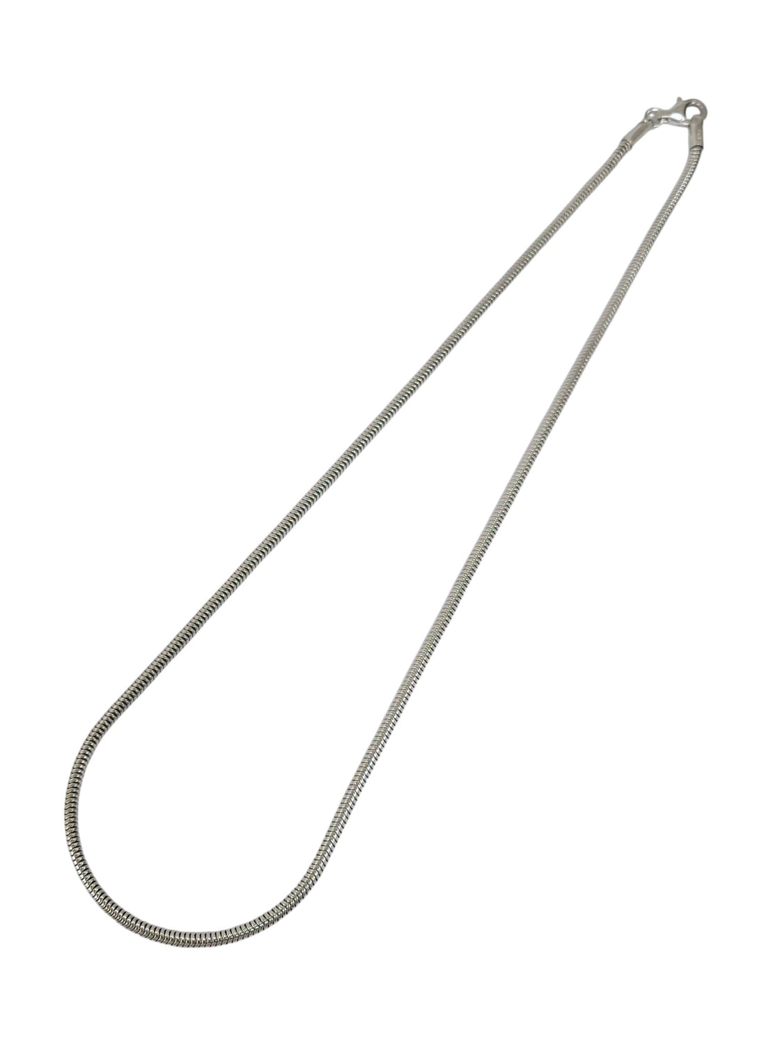 Collar Serpiente de plata (925)