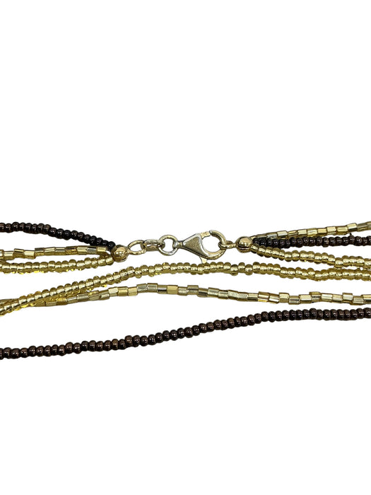 Collar con broche de plata (925)