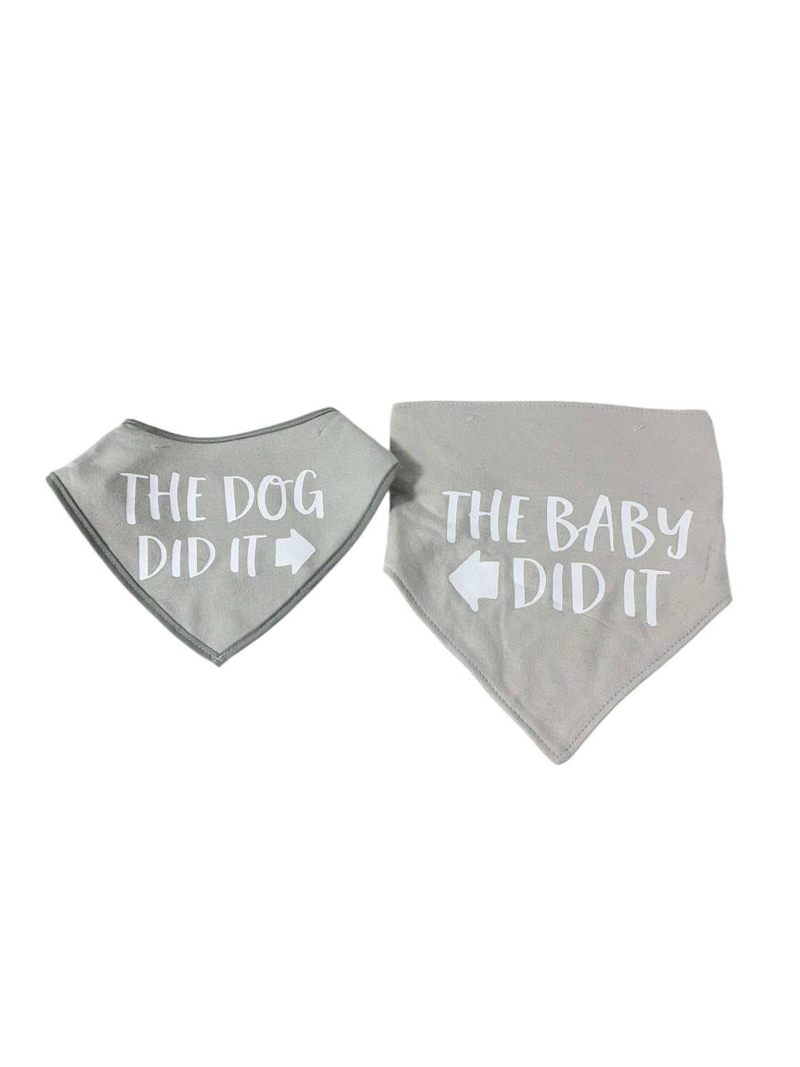 Set de babero para bebé y para mascota (PEARHEAD)