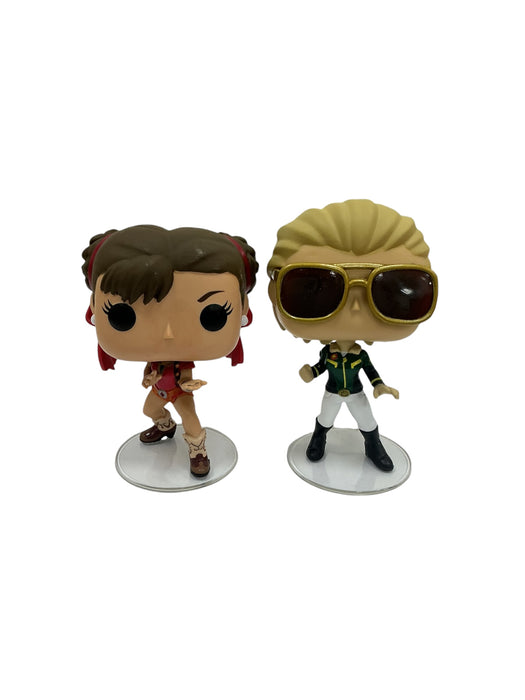 Captain Marvel y Chun-Li (FUNKO)