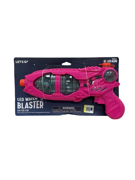 Pistola de Agua con Luz LED  (LET'S GO)