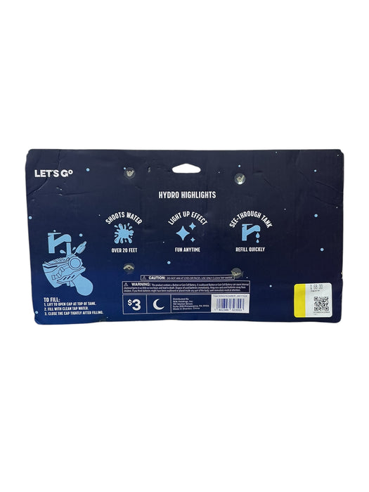 Pistola de Agua con Luz LED  (LET'S GO)